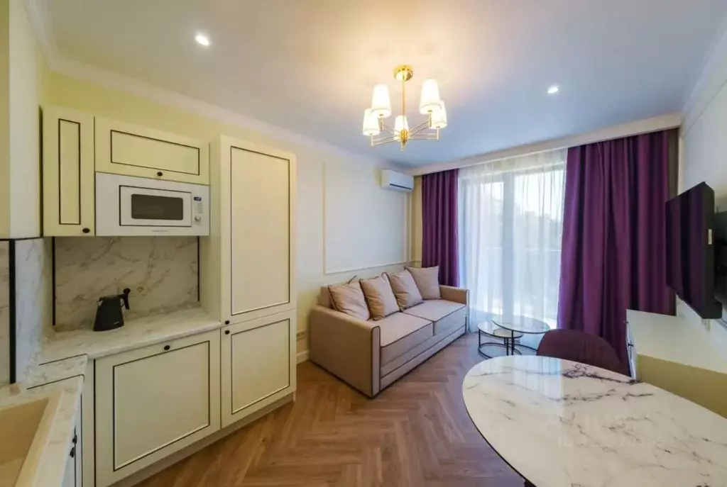 1-к кв. Краснодарский край, Сочи ул. Володарского, 6к3 (45.1 м) - Фото 1