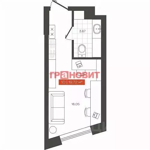 Офис в Новосибирская область, Новосибирск Большевистская ул., 14 (20 ... - Фото 0