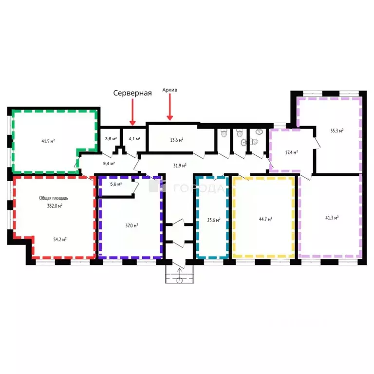 Офис в Новосибирская область, Новосибирск Горский мкр, 6 (42 м) - Фото 2