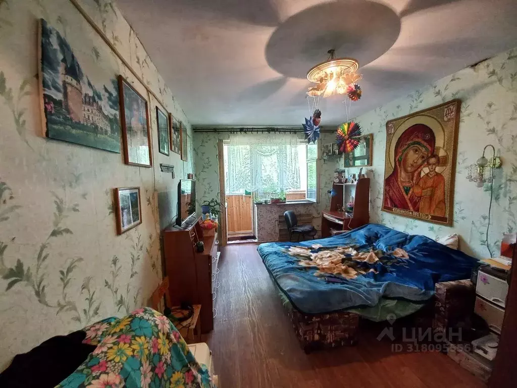 2-к кв. Ленинградская область, Гатчина ул. Карла Маркса, 14 (44.5 м) - Фото 1