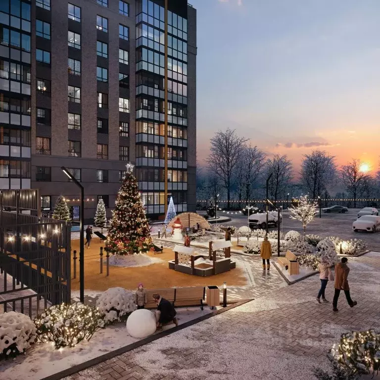 Студия Брянская область, Брянск ул. Крапивницкого, 39/2 (27.8 м) - Фото 1