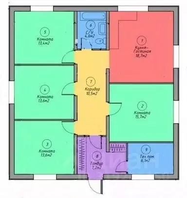 Дом в Пермский край, Березники ул. Циренщикова, 21 (110 м) - Фото 1