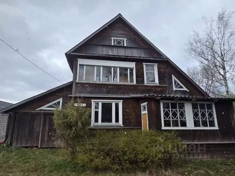 Дом в Новгородская область, Крестцы рп ул. Первомайская (96 м) - Фото 1