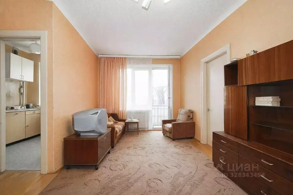 2-к кв. Башкортостан, Уфа ул. Рихарда Зорге, 8 (42.0 м) - Фото 1