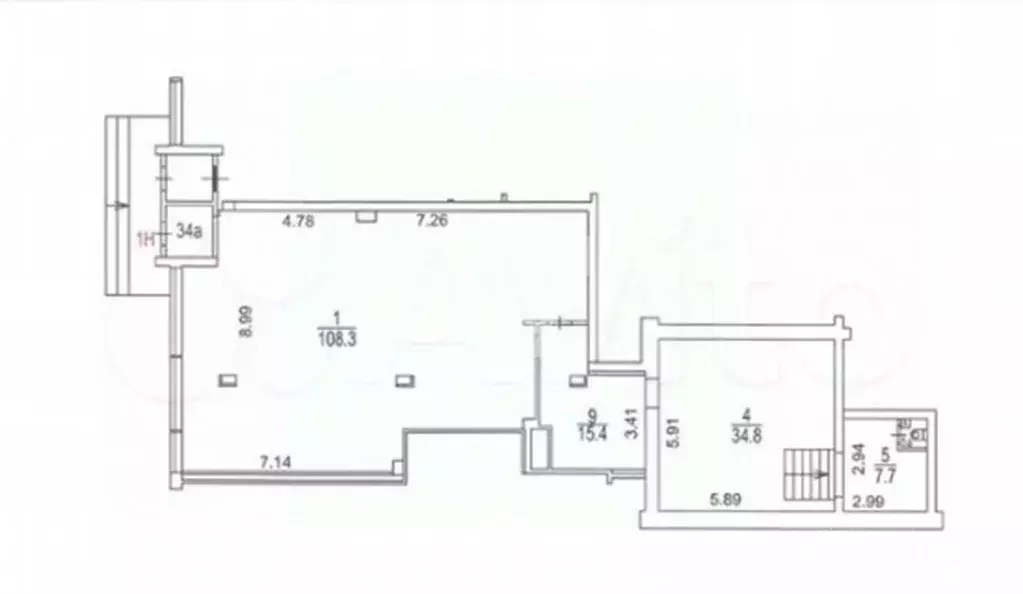 Помещение свободного назначения в Москва ул. Молостовых, 17К1 (50 м) - Фото 2