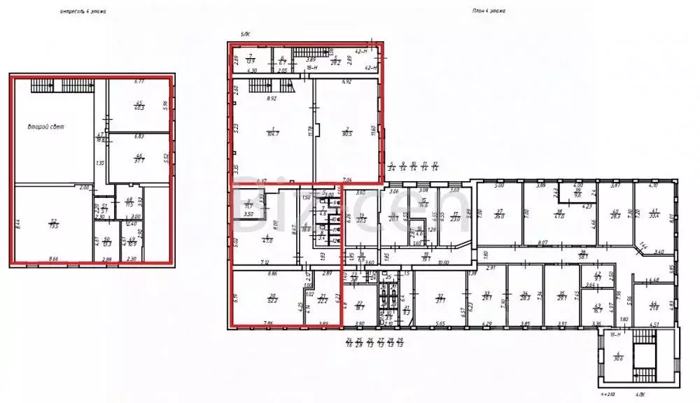 Офис в Санкт-Петербург Бумажная ул., 16к1 (108 м) - Фото 2