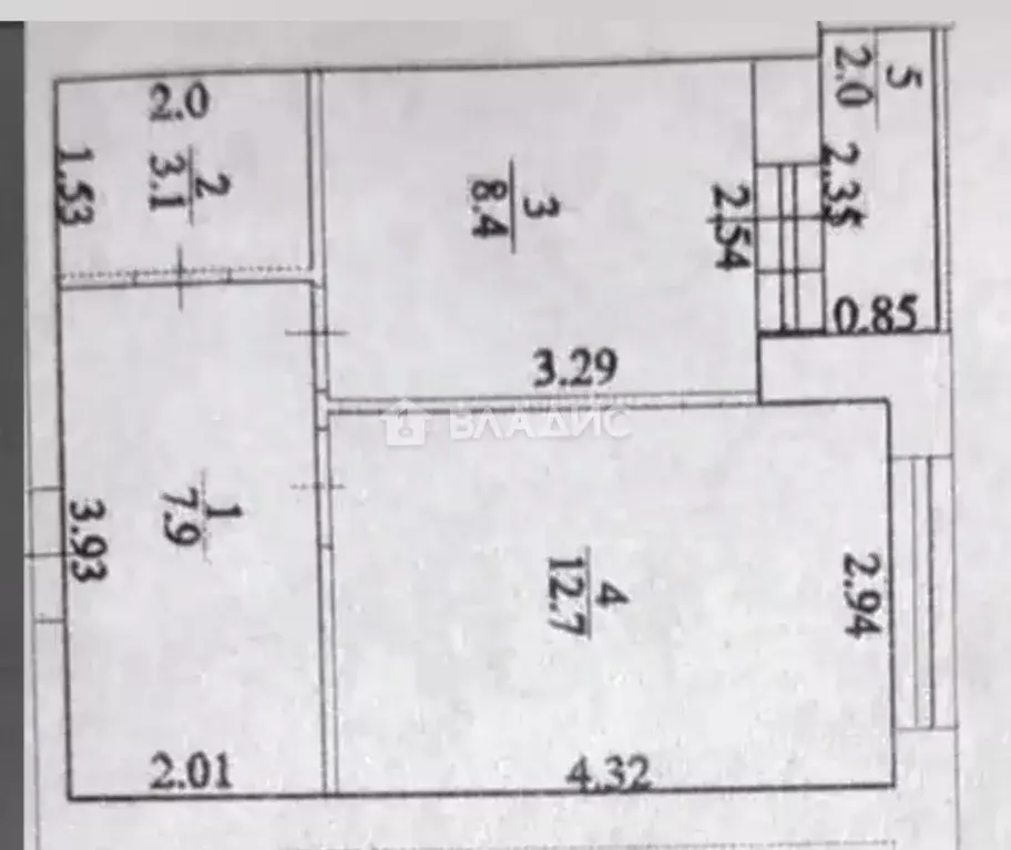 1-к кв. Башкортостан, Уфимский район, с. Булгаково ул. Дуговая, 17 ... - Фото 2