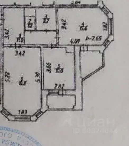 2-к кв. Калужская область, Калуга Турынино мкр, ул. Советская, 79 ... - Фото 2