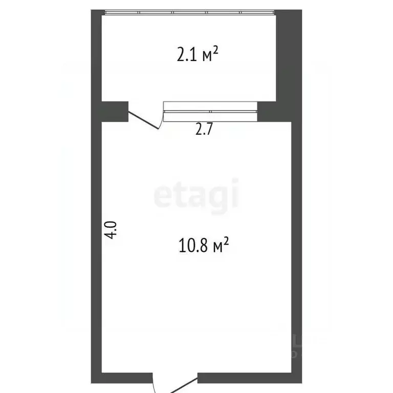 Комната Мордовия, Саранск ул. Тани Бибиной, 9 (18.0 м) - Фото 2