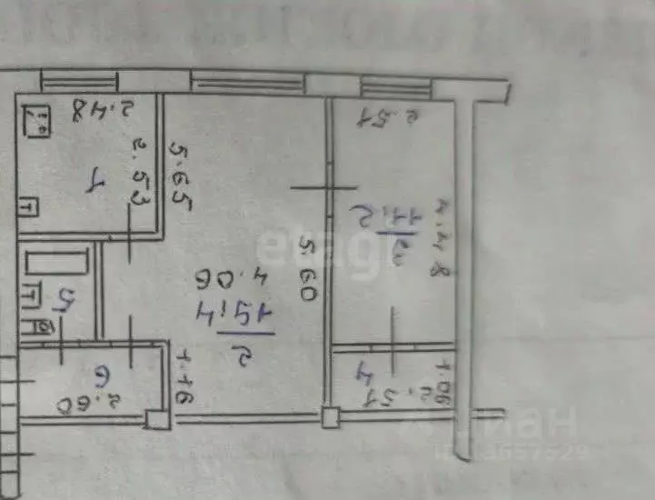 2-к кв. Иркутская область, Иркутск Байкальская ул., 190 (45.3 м) - Фото 2