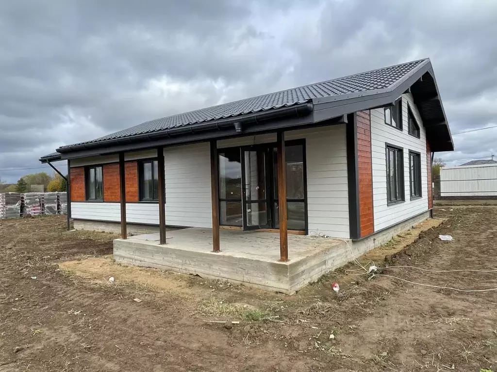 Дом в Калужская область, Боровский муниципальный округ, Совьяки с/пос, ... - Фото 1