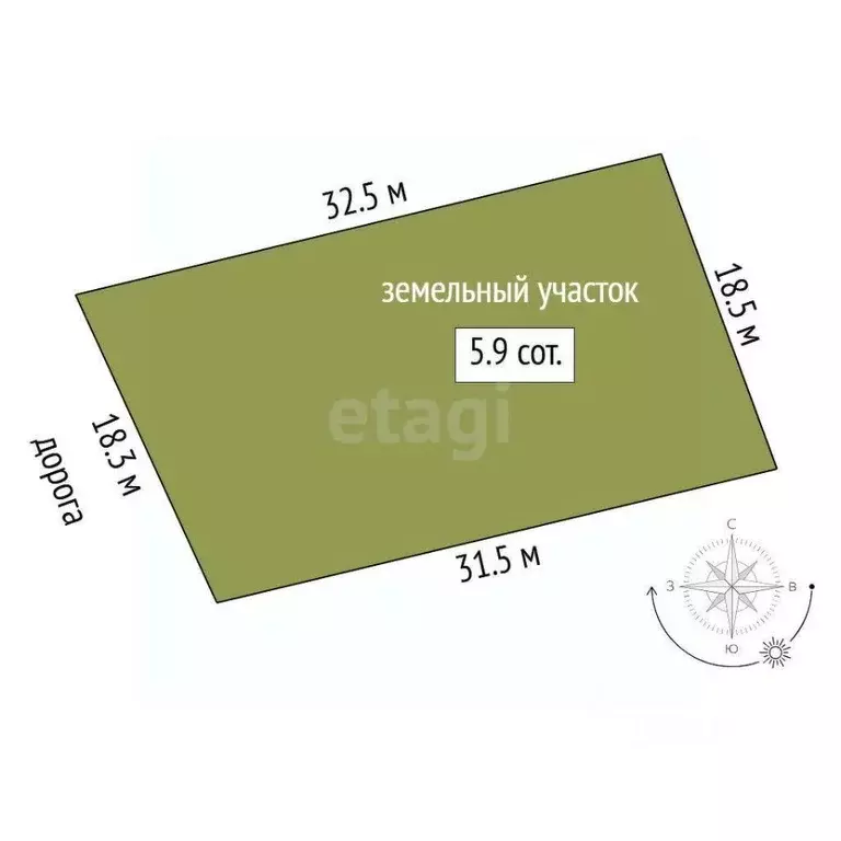 Участок в Тюменская область, Тюменский муниципальный округ, с. ... - Фото 2