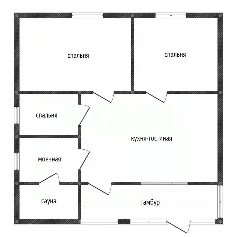 Дом в Башкортостан, Уфимский район, Булгаковский сельсовет, Нефтяник-7 ... - Фото 1