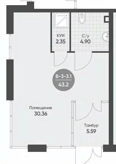 Помещение свободного назначения в Татарстан, Казань ул. Гаврилова, 5 ... - Фото 1