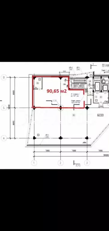 Офисное помещение, 90.65 кв.м - Фото 0