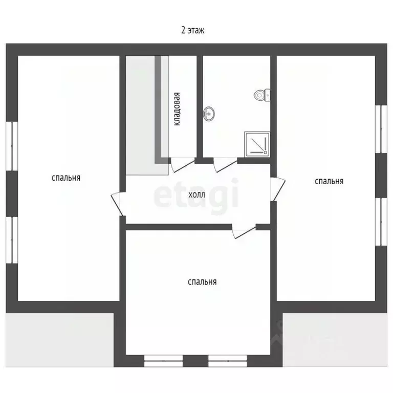 Дом в Вологодская область, пос. Харачево ул. Троицкая (130 м) - Фото 2