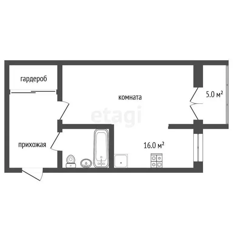 1-комнатная квартира: Петрозаводск, Суоярвская улица, 26 (40.2 м) - Фото 0