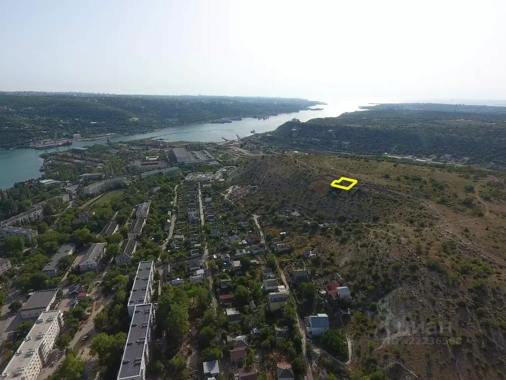Участок в Севастополь, Севастополь, Инкерман г. ул. Каламитская (10.0 ... - Фото 0