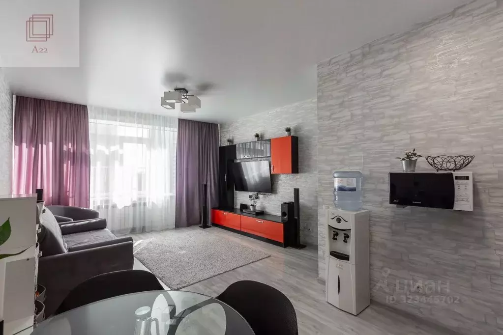 2-к кв. Алтайский край, Барнаул ул. Гущина, 150/3 (50.0 м) - Фото 0