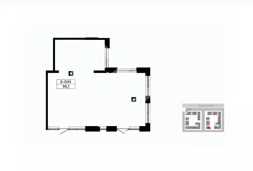 Помещение свободного назначения в Москва Бунинские Кварталы жилой ... - Фото 2