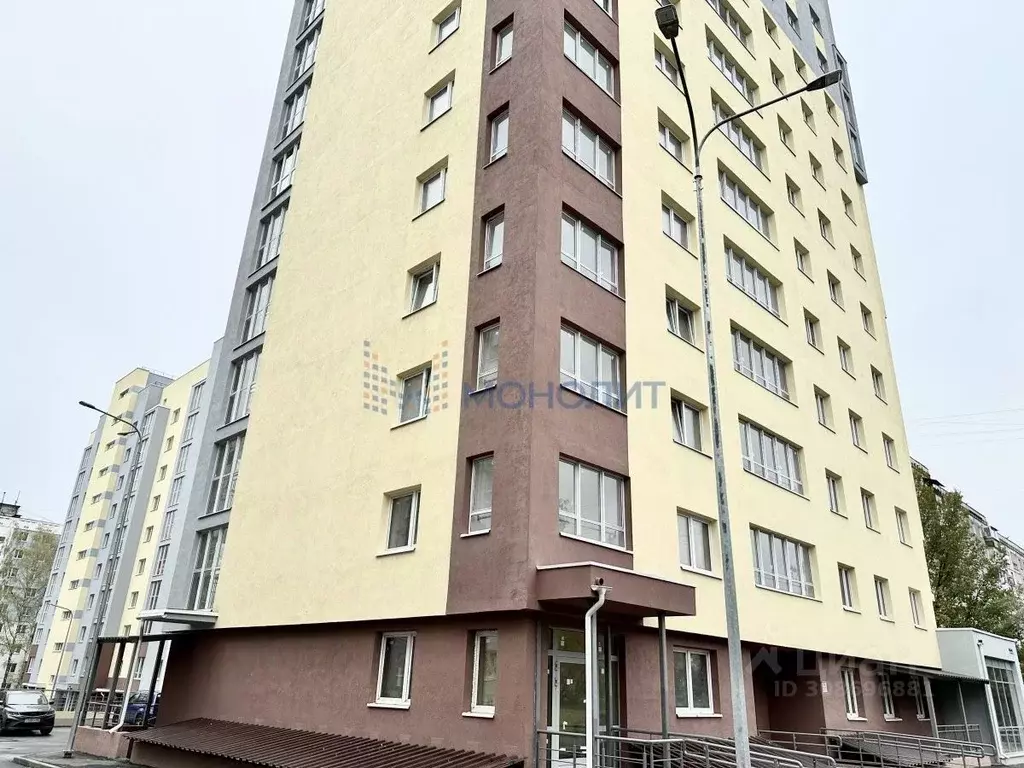 1-к кв. Нижегородская область, Нижний Новгород ул. Маршала Жукова, 8к1 ... - Фото 0