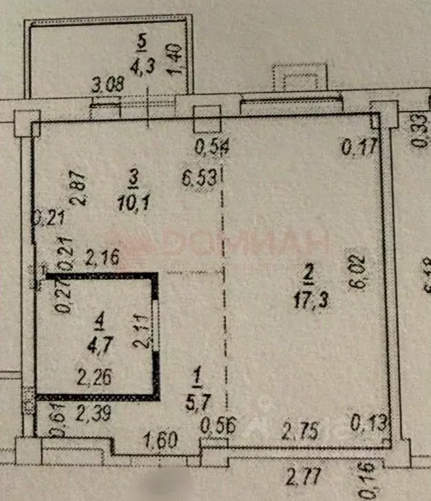 1-к кв. Ростовская область, Ростов-на-Дону, Нахичевань ул. 26-я Линия, ... - Фото 1