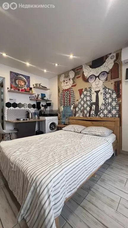 Квартира-студия: Набережные Челны, 64-й комплекс, 10 (20 м) - Фото 1