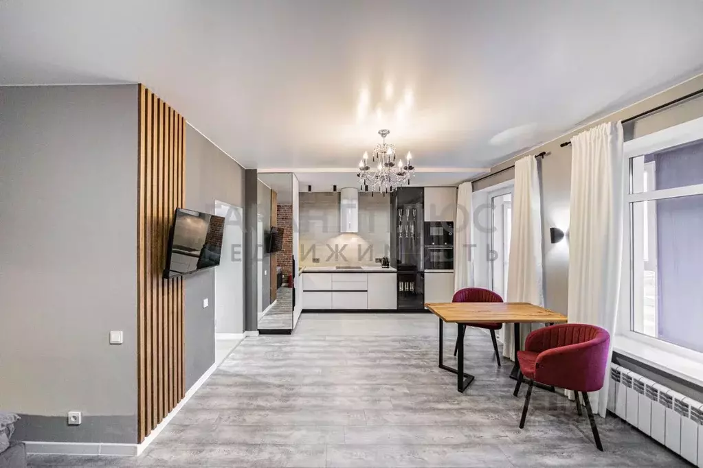 Студия Липецкая область, Липецк Крайняя ул., 4 (44.0 м) - Фото 1