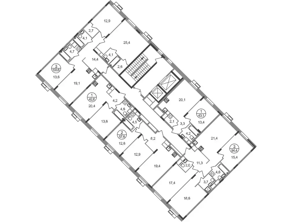 1-к кв. Московская область, Одинцовский городской округ, Заречье пгт ... - Фото 2