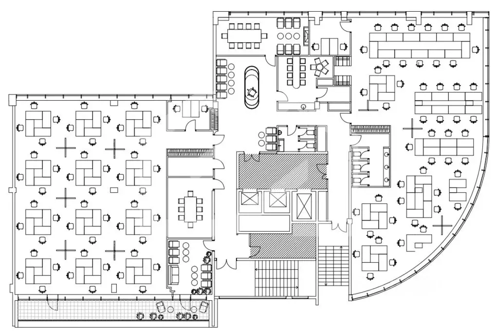 Офис в Москва Поклонная ул., 3 (702 м) - Фото 2