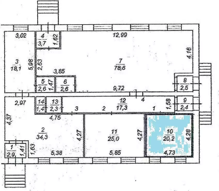 Помещение свободного назначения (20.2 м) - Фото 0