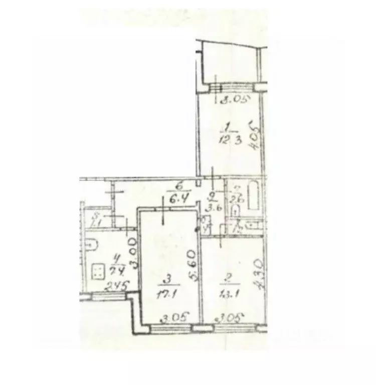 3-к кв. Хабаровский край, Хабаровск ул. Уборевича, 68 (65.2 м) - Фото 1