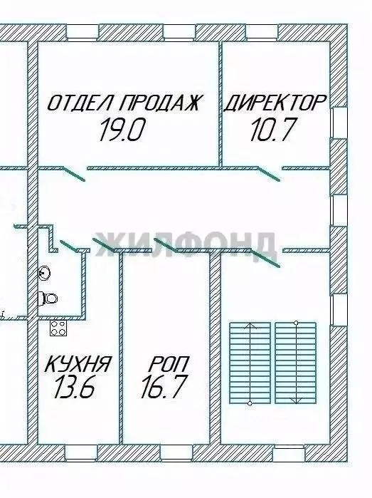 Офис в Новосибирская область, Новосибирск Бердское ш., 61 (90 м) - Фото 1