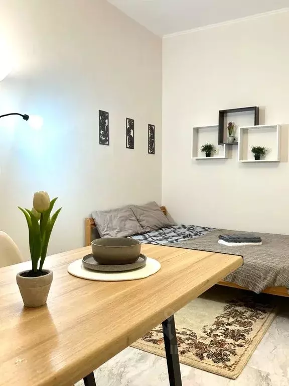 Студия Московская область, Королев ул. Марины Цветаевой, 1Б (29.0 м) - Фото 2