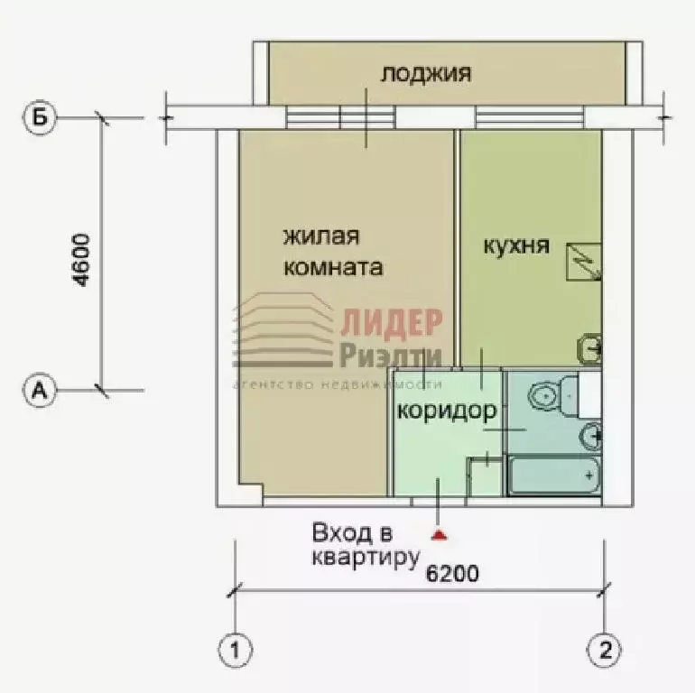 Продается 1-комнатная квартира - Фото 1