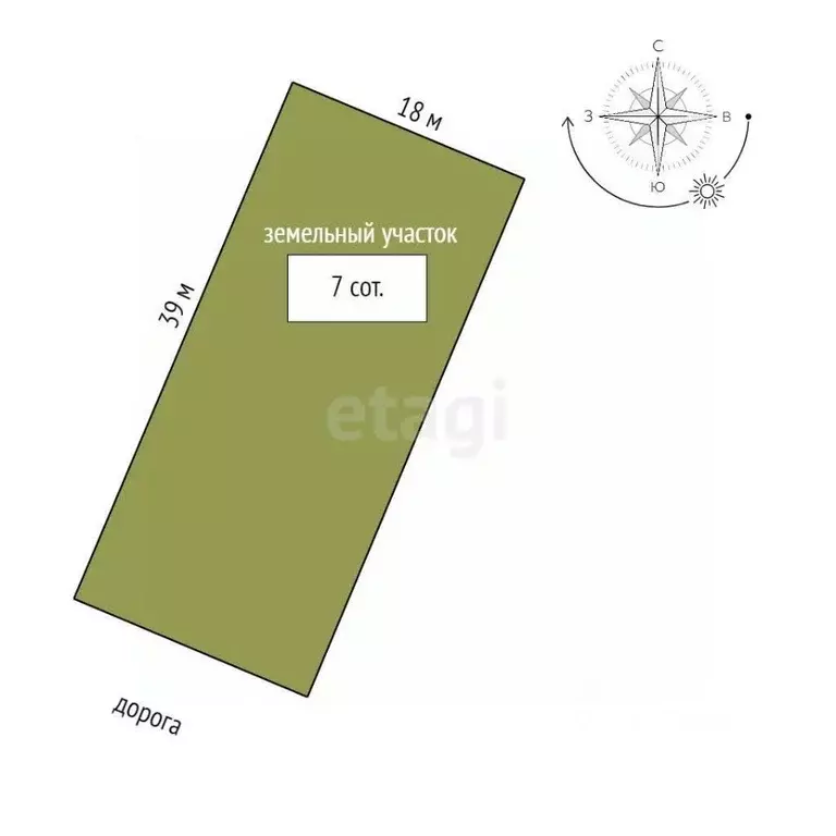 Участок в Крым, Ленинский район, Семисотское с/пос, с. Каменское ул. ... - Фото 2