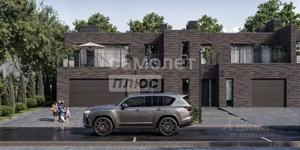 Таунхаус в Липецкая область, Липецкий муниципальный округ, с. Ленино ... - Фото 2