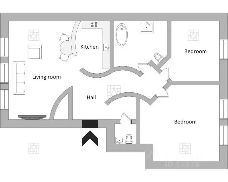 3-к кв. Москва Малый Толмачевский пер., 8С1 (110.0 м) - Фото 2