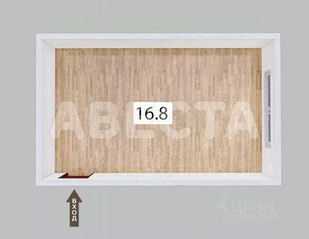 Комната Омская область, Омск ул. 3-я Железнодорожная, 3 (16.8 м) - Фото 1