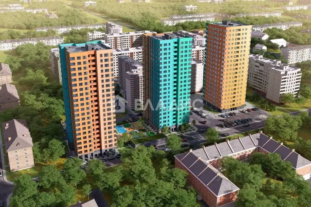 1-к кв. Нижегородская область, Нижний Новгород Якорная ул. (30.6 м) - Фото 2