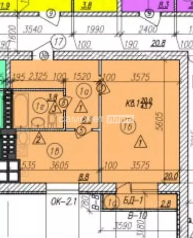 1-к кв. Белгородская область, Белгород ул. Белгородского полка, 74к2 ... - Фото 1