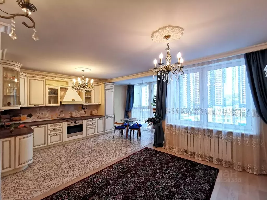 3-к кв. Москва Внуковское поселение, ул. Самуила Маршака, 15 (91.0 м) - Фото 1