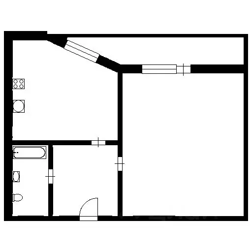 1-к кв. Нижегородская область, Нижний Новгород Краснозвездная ул., 6 ... - Фото 2