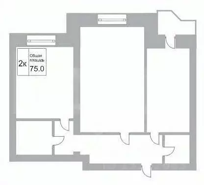 2-к кв. Ханты-Мансийский АО, Сургут просп. Ленина, 16 (79.0 м) - Фото 1