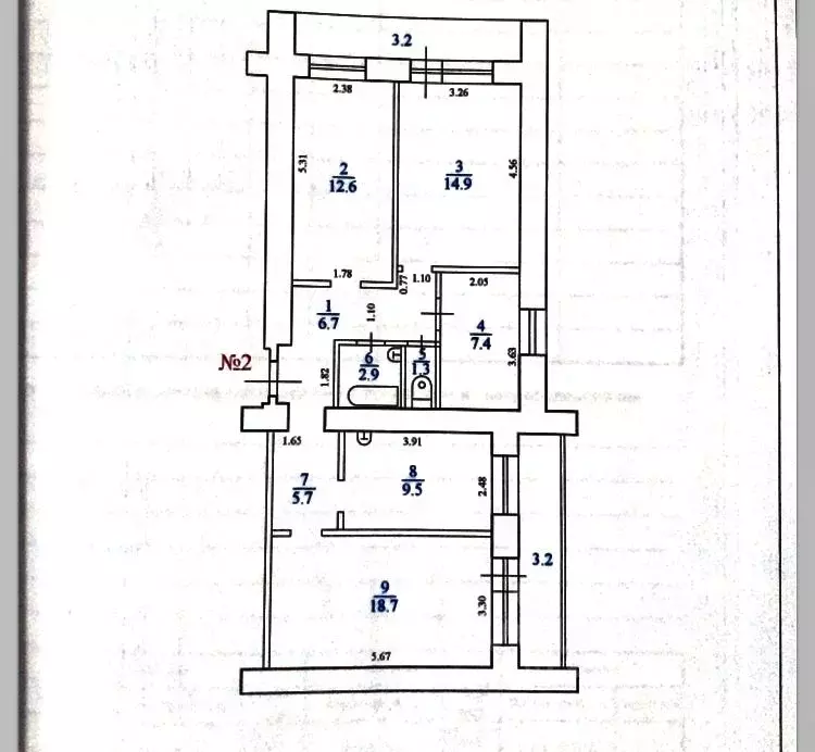 4-к кв. Самарская область, Тольятти ул. Автостроителей, 7 (80.0 м) - Фото 0