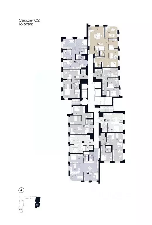 2-к кв. Москва Лодочная ул., 27К2 (61.2 м) - Фото 2