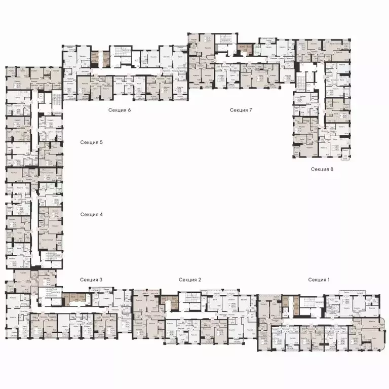 3-к кв. Ростовская область, Ростов-на-Дону Ривьера жилой квартал,  ... - Фото 2