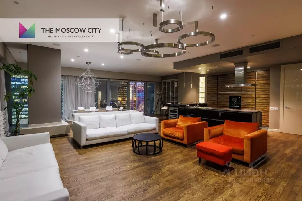 3-к кв. Москва наб. Пресненская, 8с1 (222.4 м) - Фото 0