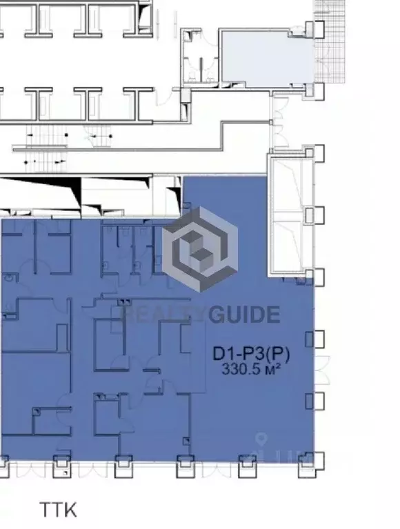 Торговая площадь в Москва Бумажный проезд, 19С5 (331 м) - Фото 1