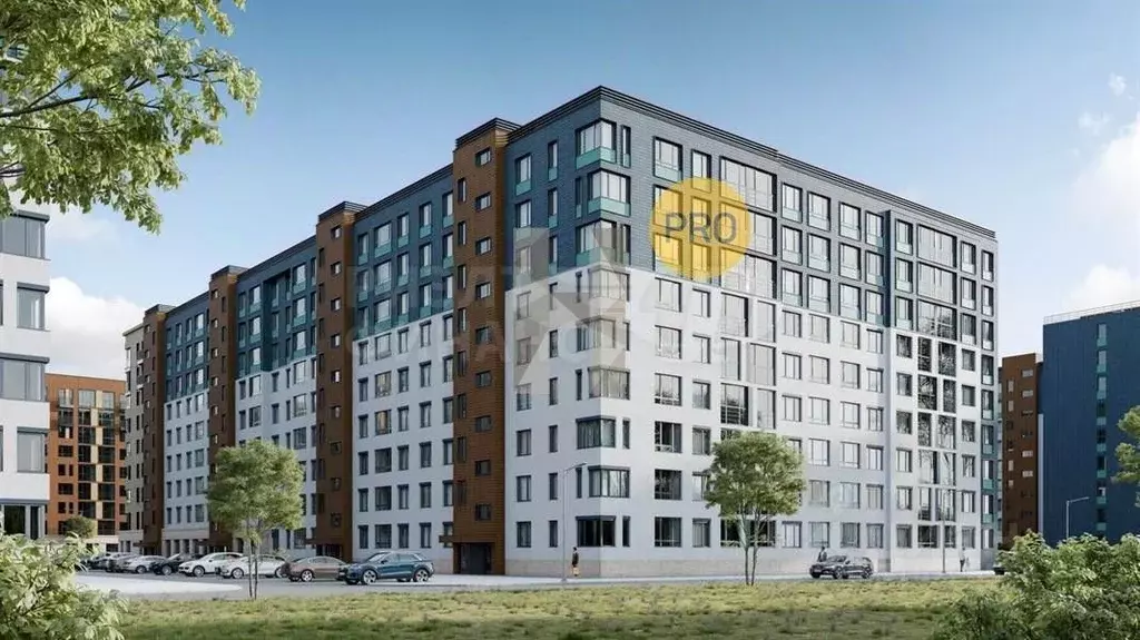 3-к кв. Калининградская область, Калининград Батальная ул., 65Б (80.94 ... - Фото 1